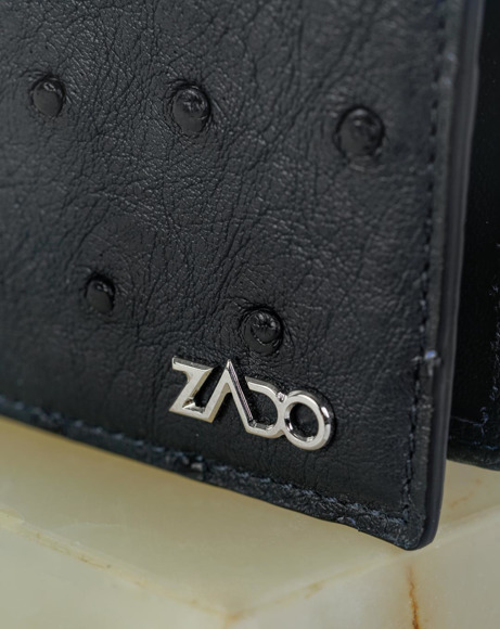 Picture of OSTRICH LEATHER WALLETS BLACK