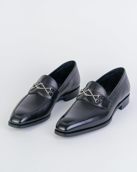 Picture of WOLFE - BLACK CLASSIC SHOES