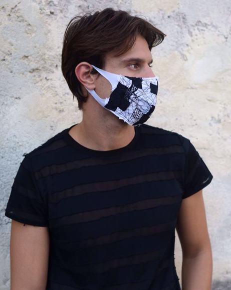 Picture of PATCH WORK FASHION MASK
