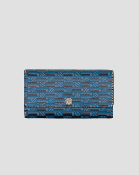 Picture of WALLET FLAP IN BLUE