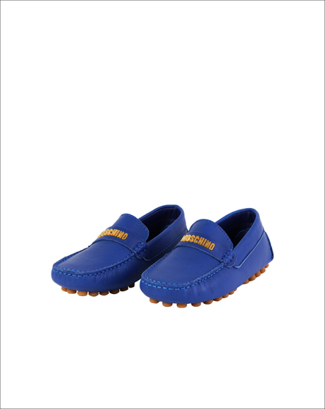 Picture of BLUE LOGO LOAFERS