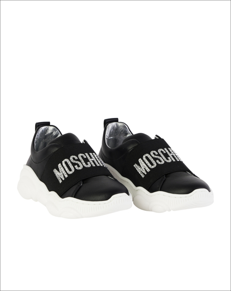 Picture of MOSCHINO TEDDY SHOES SLIP ON WITH LOGO