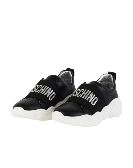 Picture of MOSCHINO TEDDY SHOES SLIP ON WITH LOGO