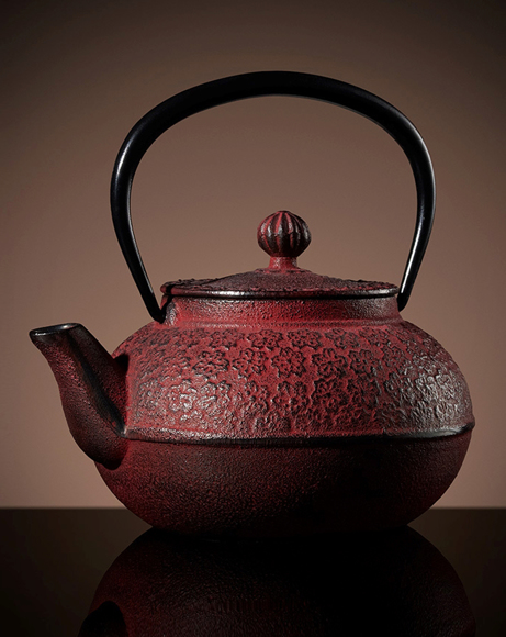 Picture of HANAMI TEAPOT IN RED 500 ML