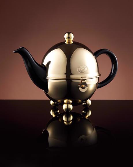 Picture of JAZZ GOLD DESIGN TEAPOT IN BLACK 500 ML